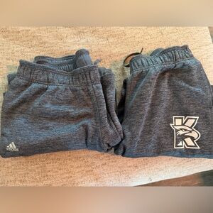 2 pair of grey sweats XL Adidas